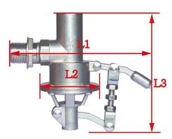 short lever float valve body