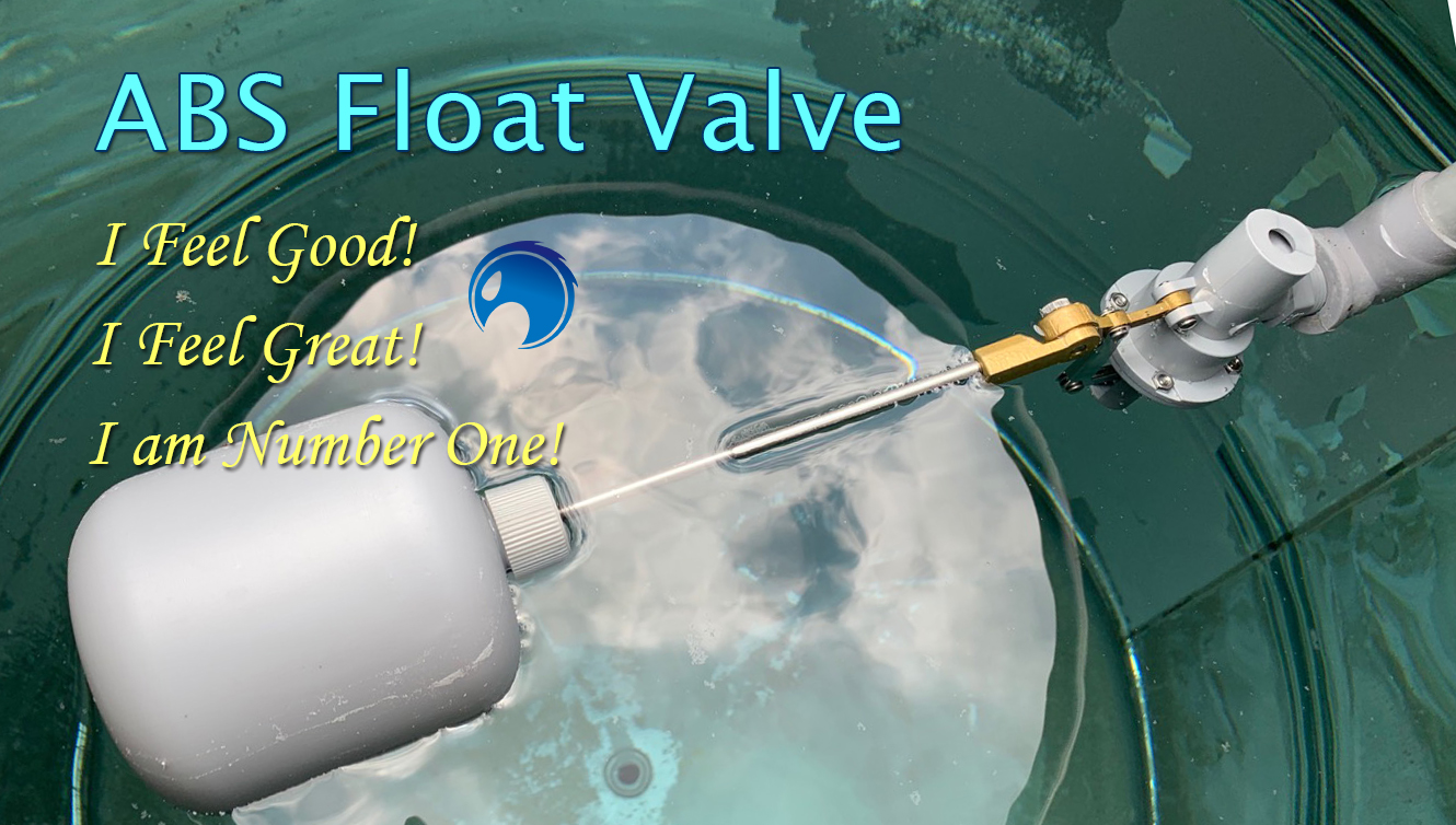 ABS浮球凡而 比銅的壽命長久, 又乾淨衛生 → 東星浮球凡而